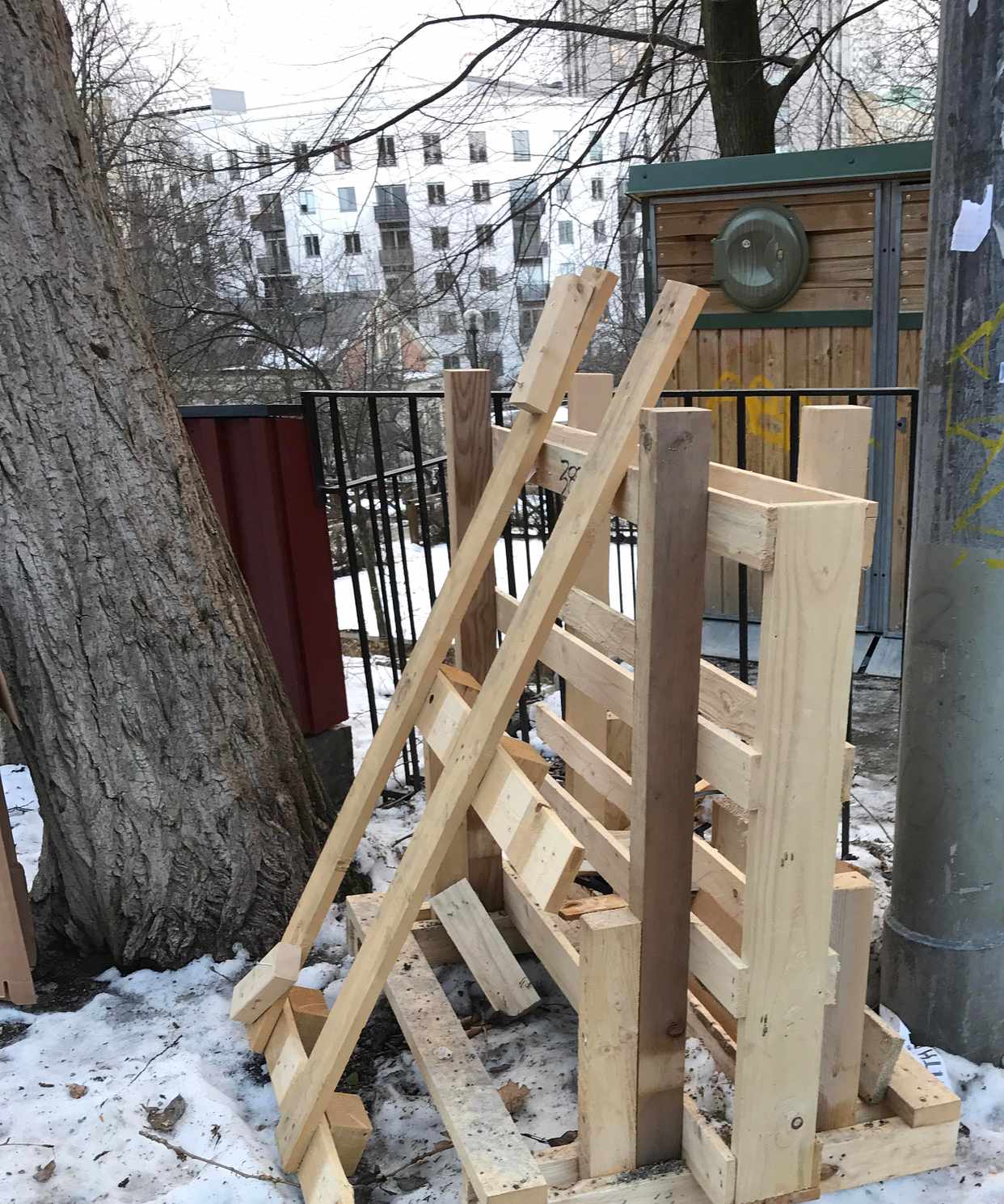 image of Trä emballage - Stockholm