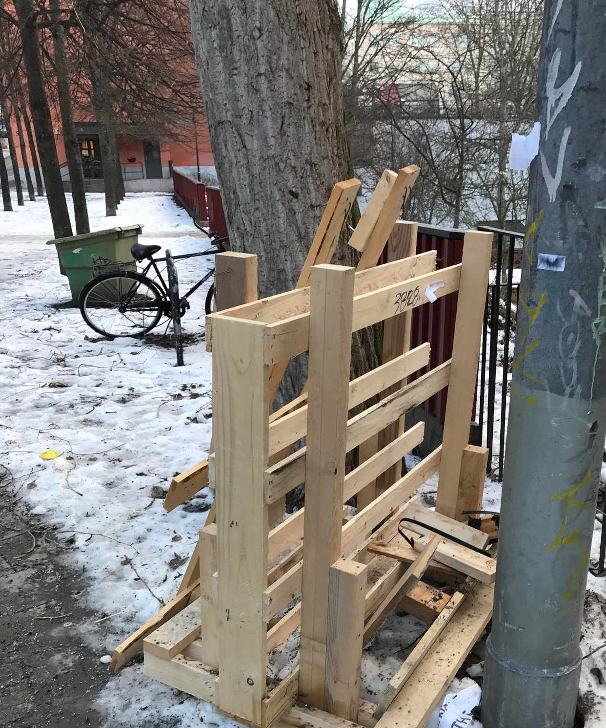 image of Trä emballage - Stockholm