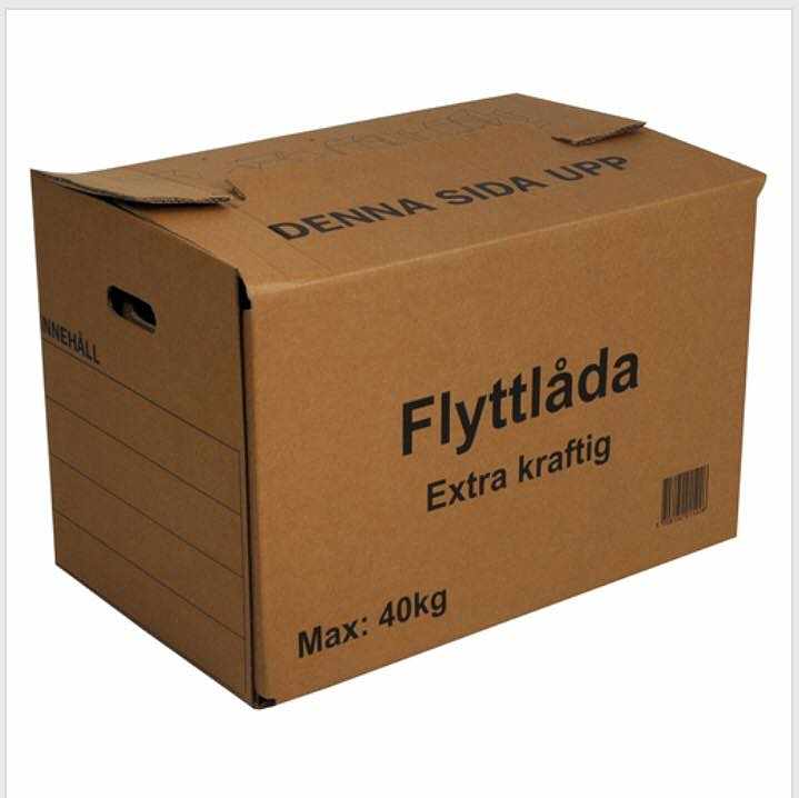 image of Flyttkartonger - Spånga