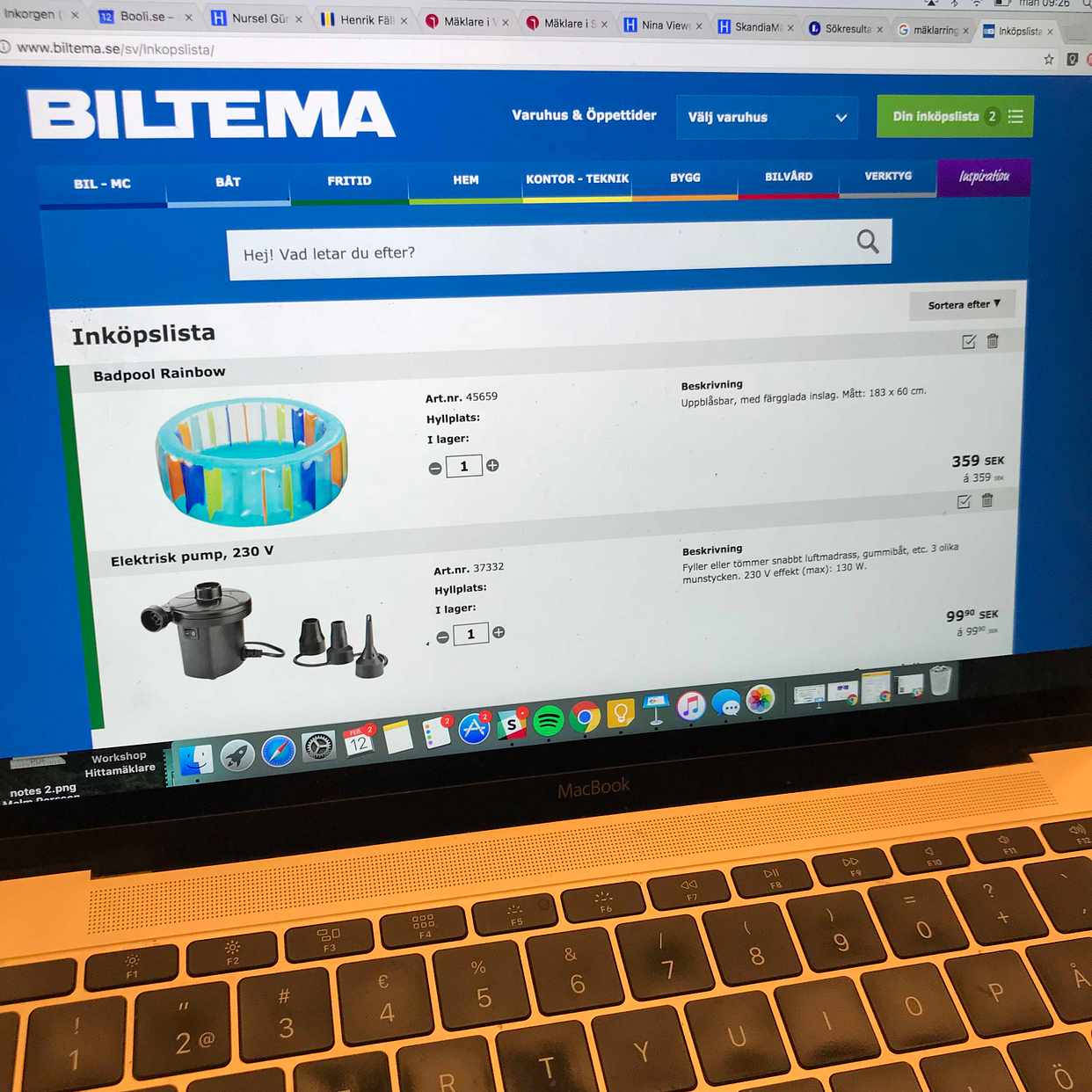 image of Handla på Biltema - 
