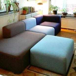 image of Soffa i lösa delar. - 