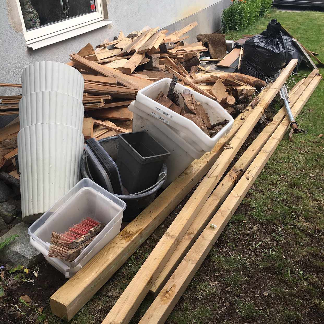 image of Trämaterial etc - Älvsjö