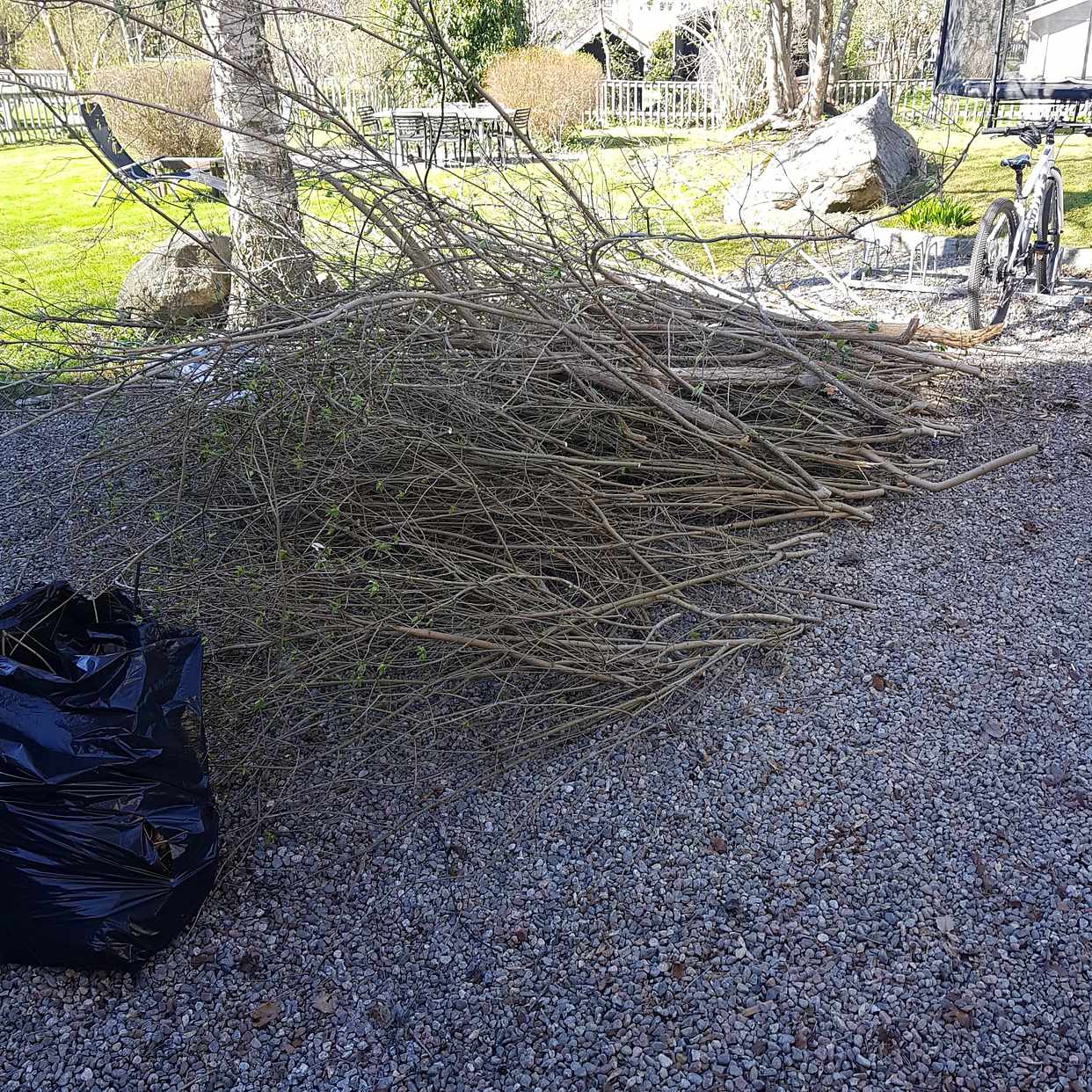 image of Blandat trädgårdsavfall - Bromma