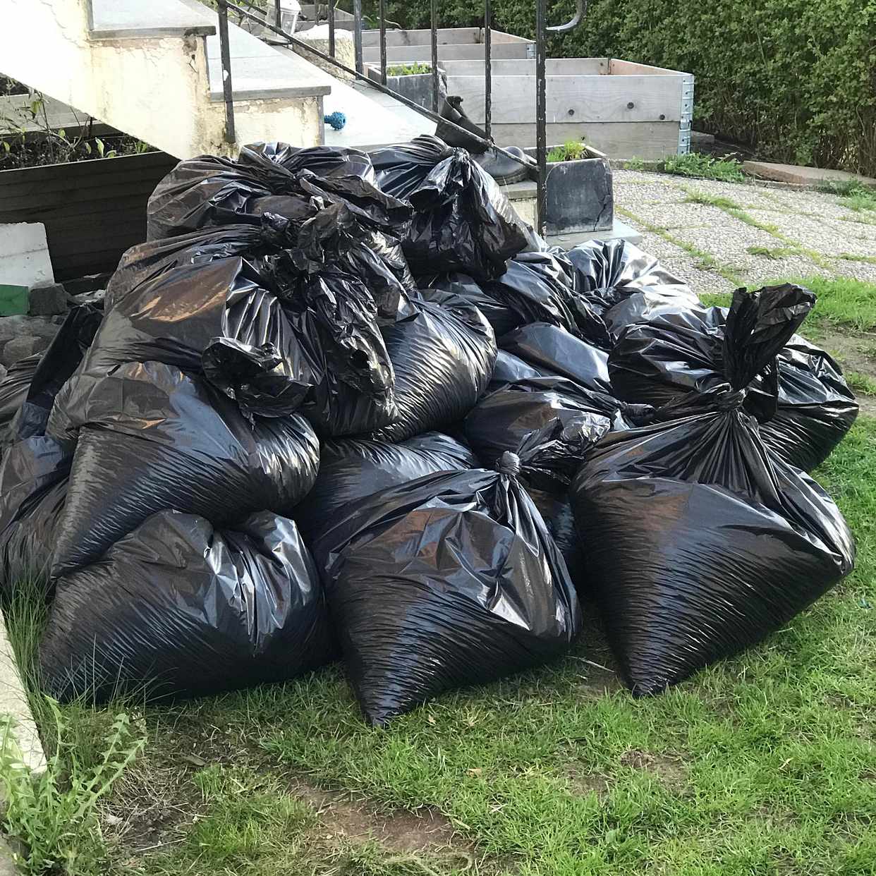 image of Slänga trä och påsar - Kållekärr