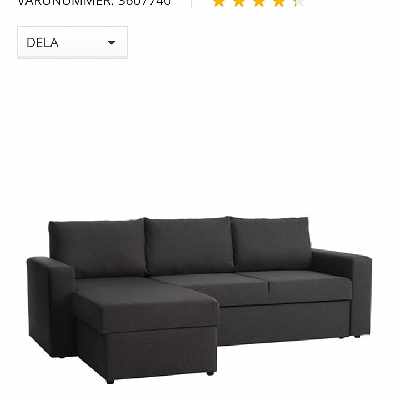 image of Soffa omonterad  - 