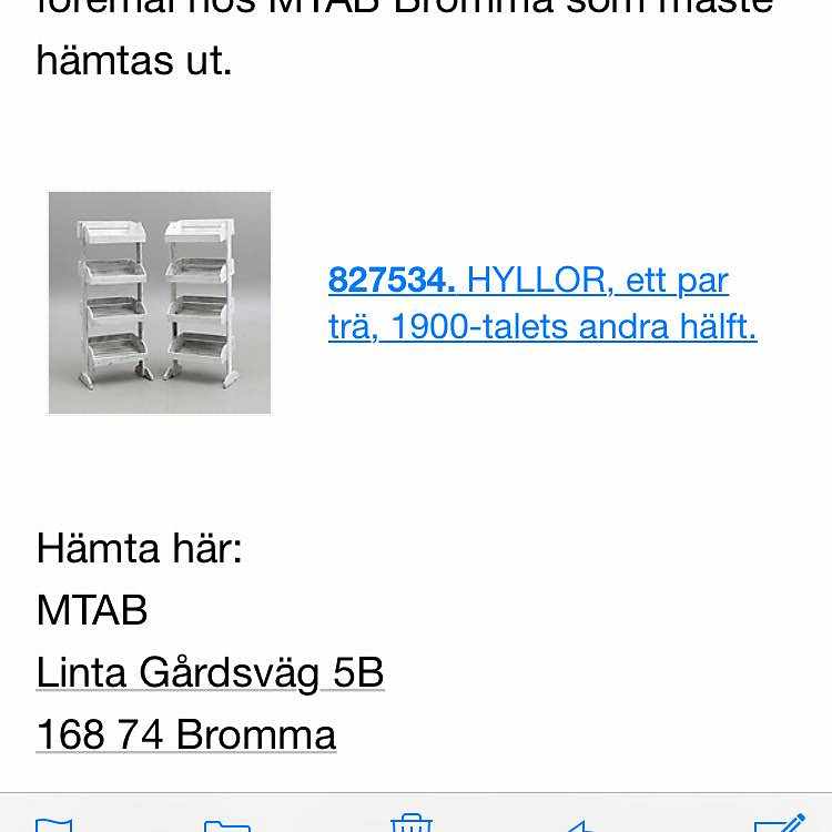 image of 2 hyllor, 2 karmstolar - 