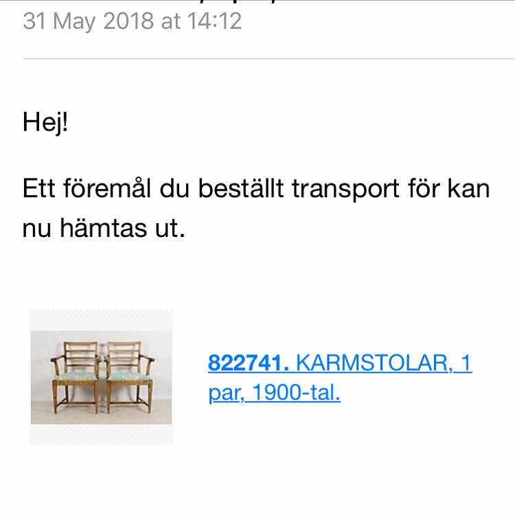 image of 2 hyllor, 2 karmstolar - 