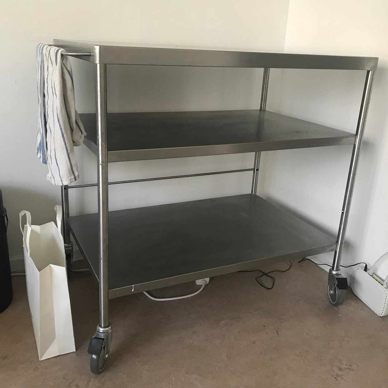 image of Dresser and metal cart - Stockholm City