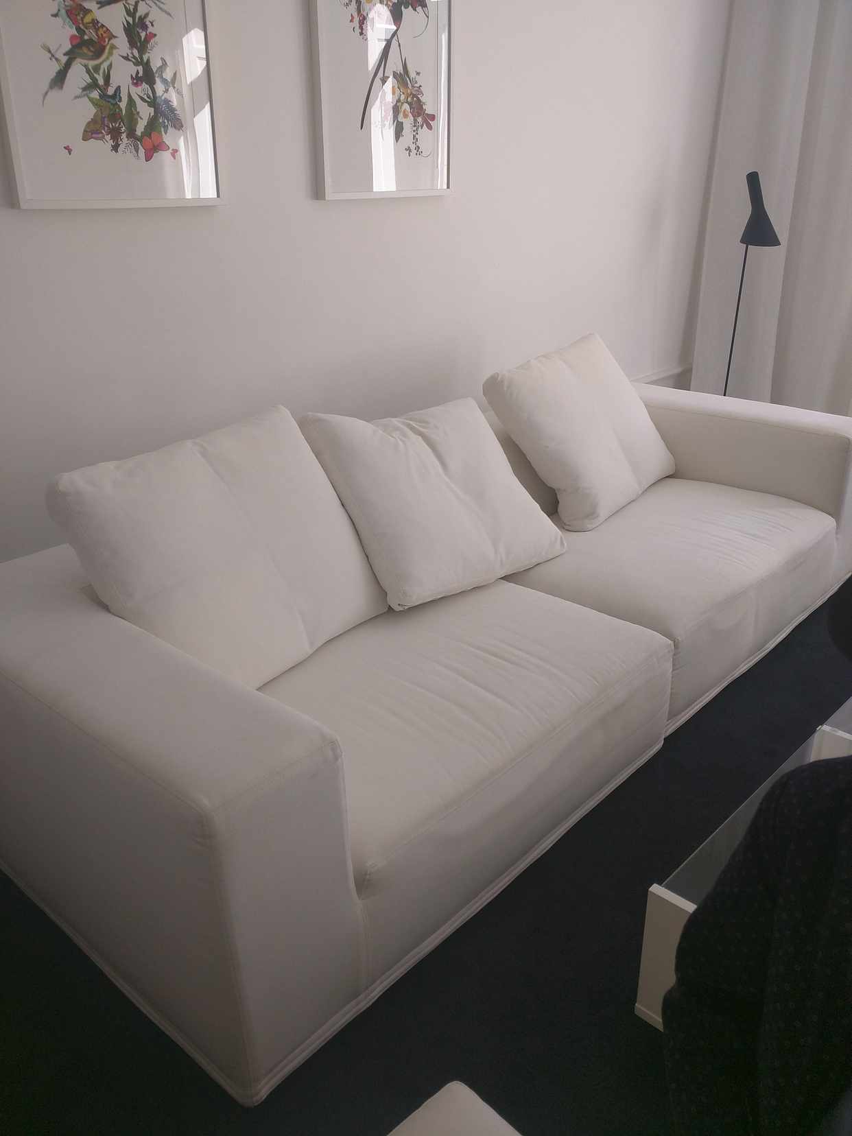 image of Soffa och fotpall - 
