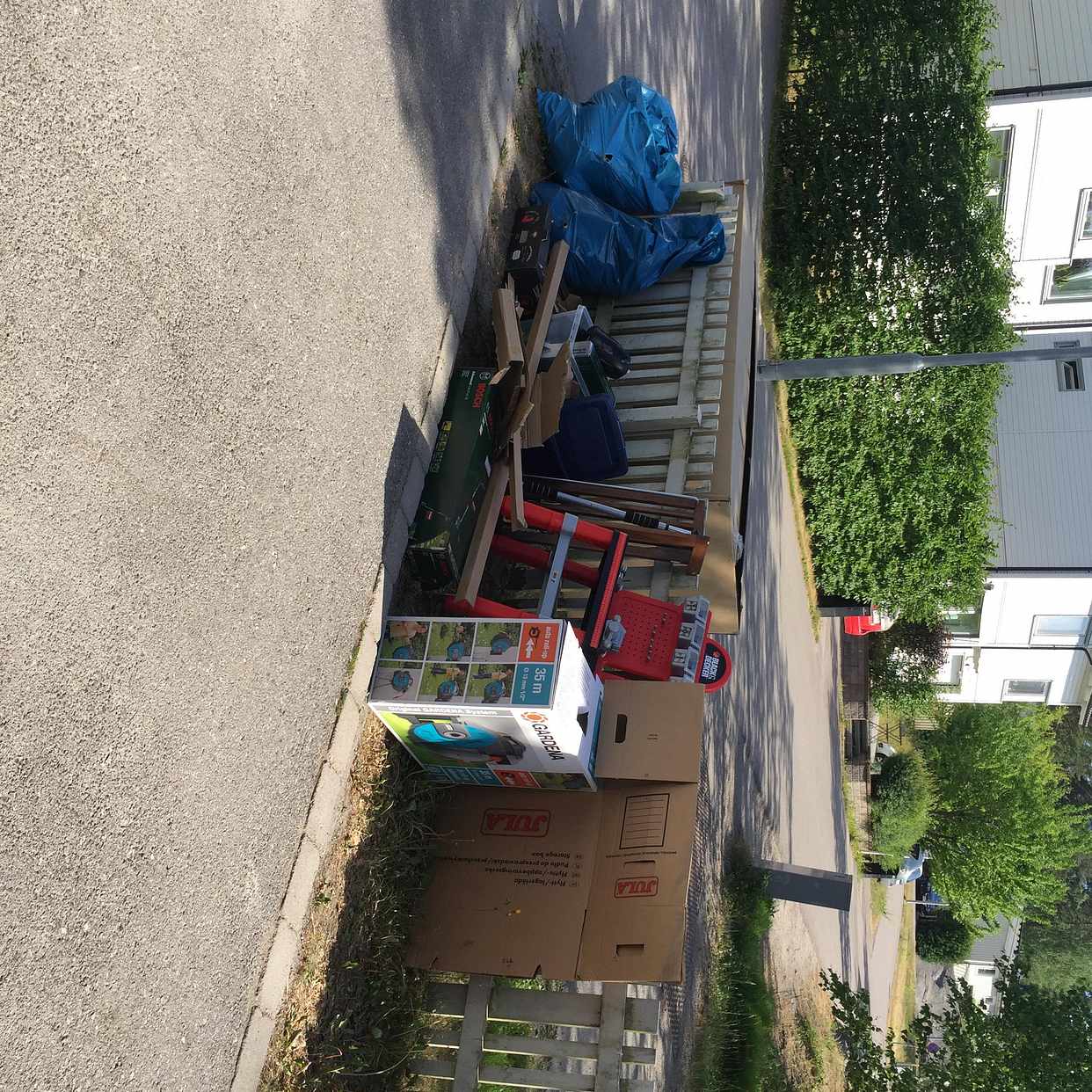 image of Övrigt avfall el wellpapp - Gustavsberg