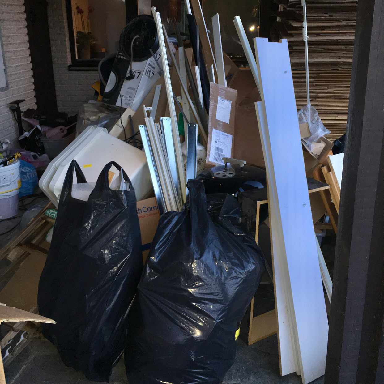 image of Waste from renovation - Hässelby