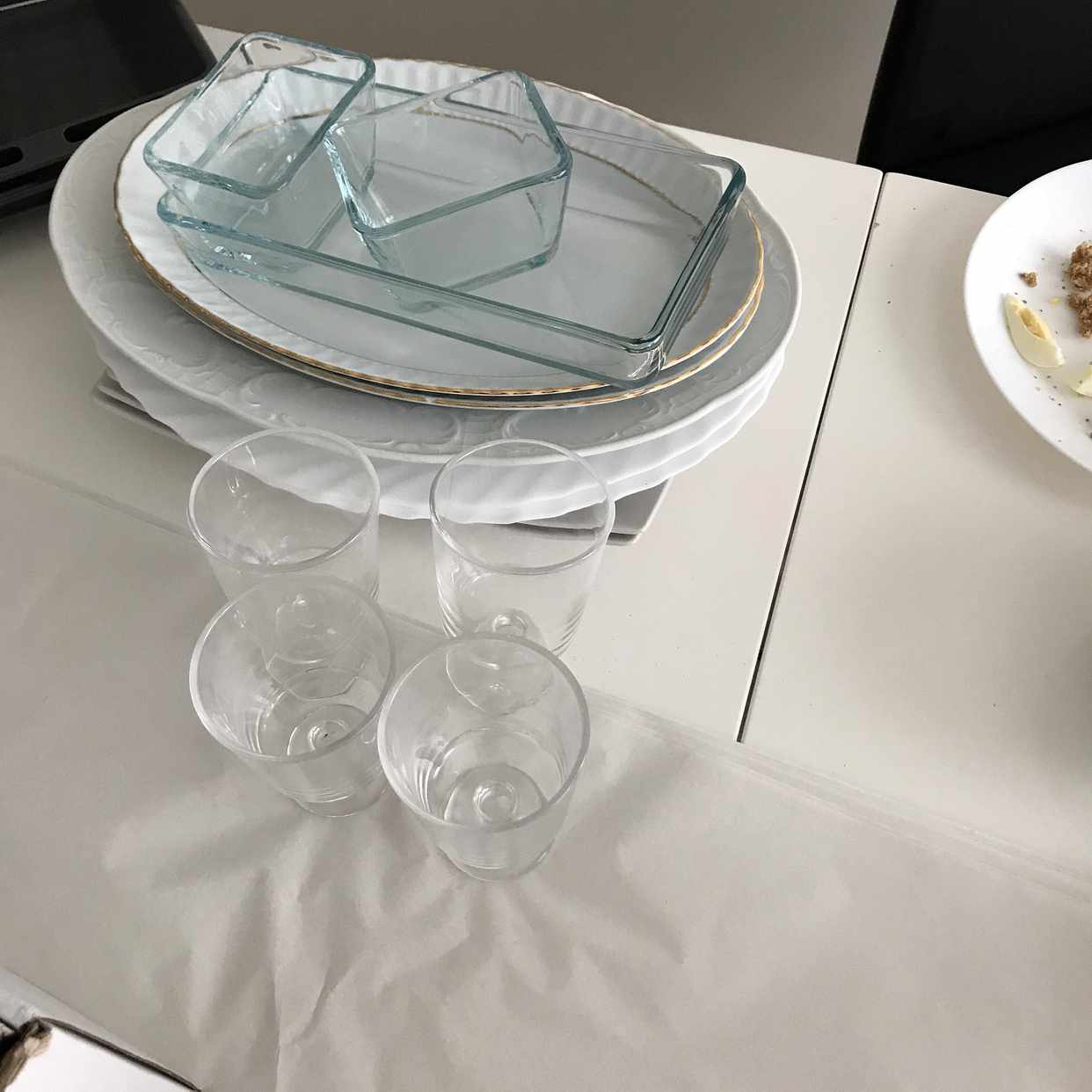 image of Glas tallrik - Stockholm