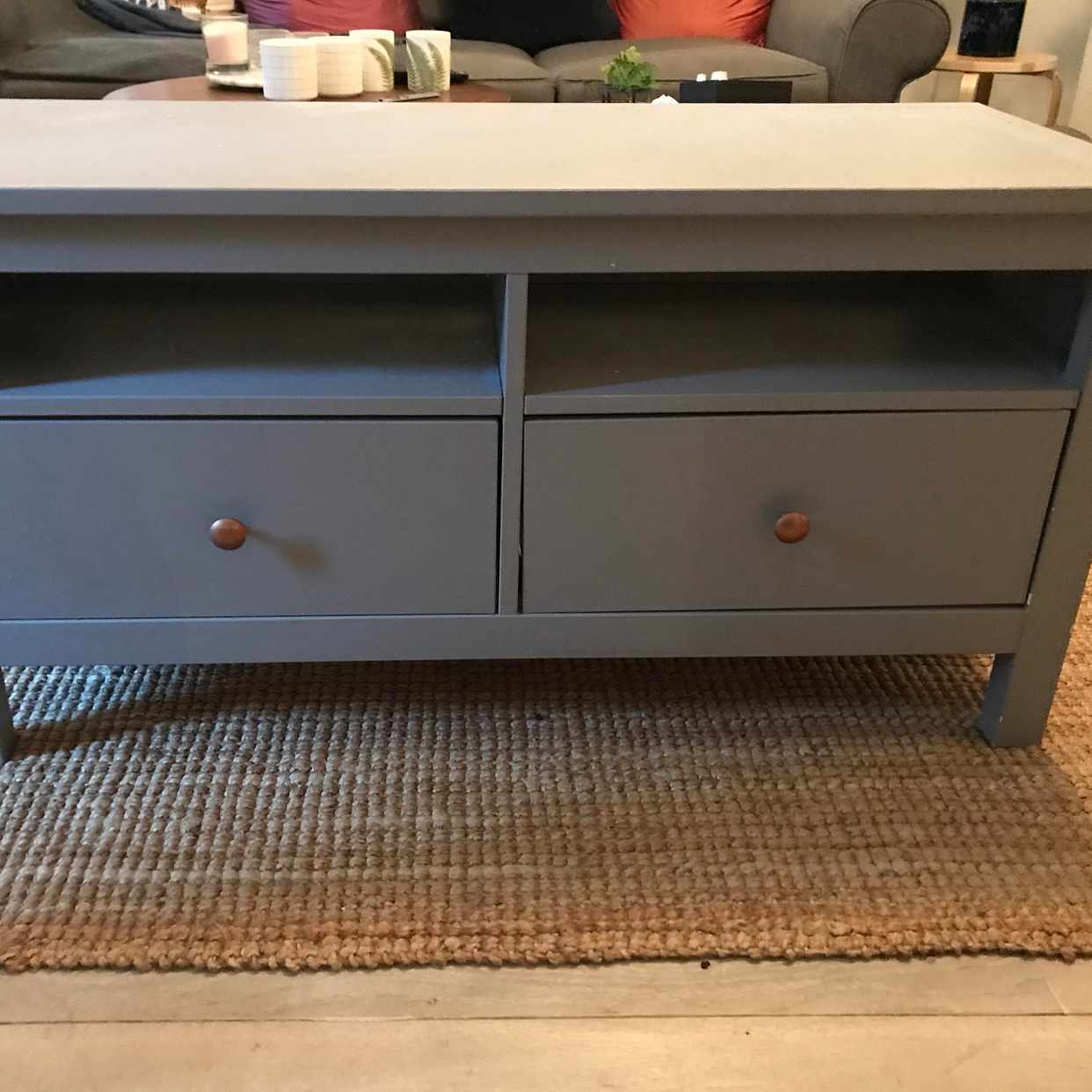 image of Tv bänk Hemnes 110*46*57 - Stockholms Stad