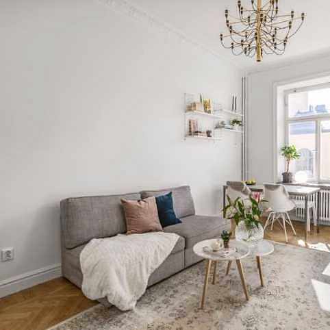 image of Soffa . Två fåtöljer - Stockholm