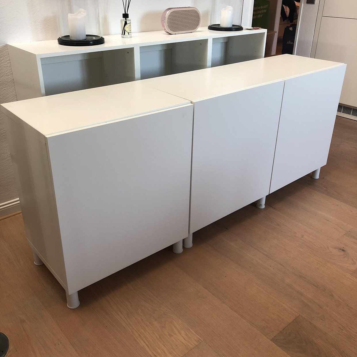 image of Ikea bestå bänk. 180 cm. - Stockholms Stad