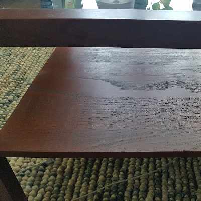 image of Wooden coffee table ikea  - 