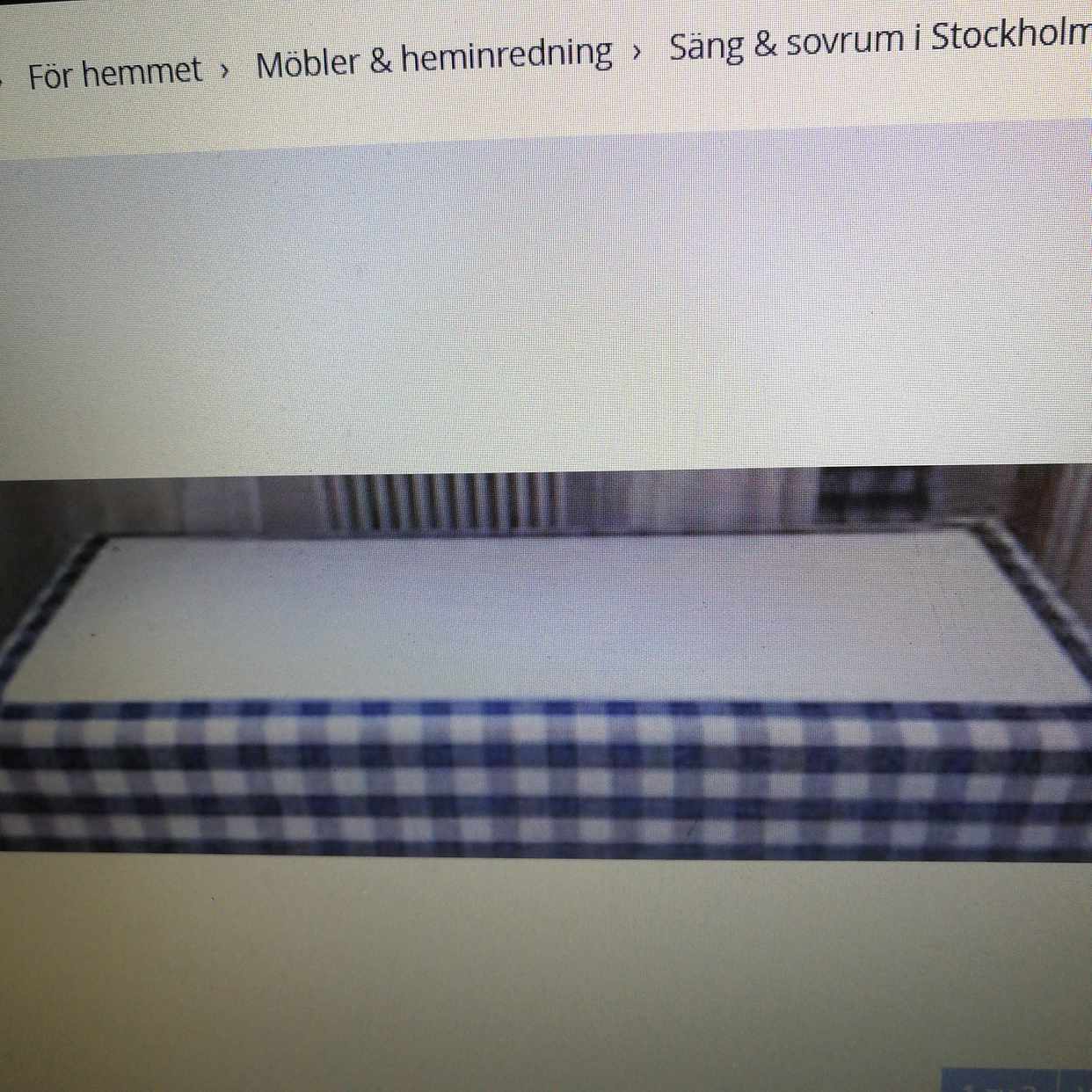 image of Säng90x200cm +bäddmadrass - 