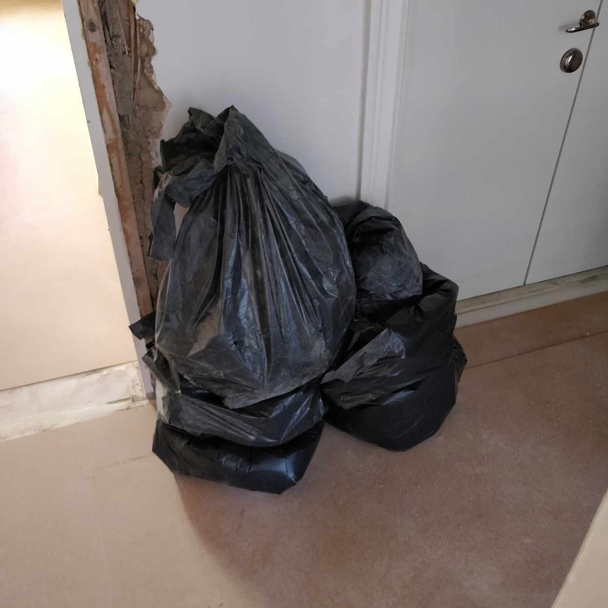 image of 6 säckar schakt, 1 pall - Stockholm
