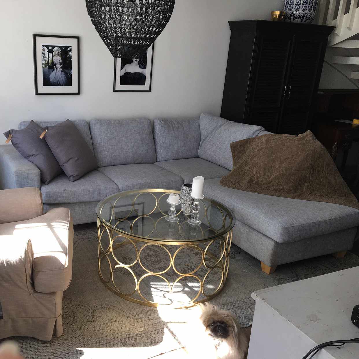 image of Soffa med divandel - Lidingö