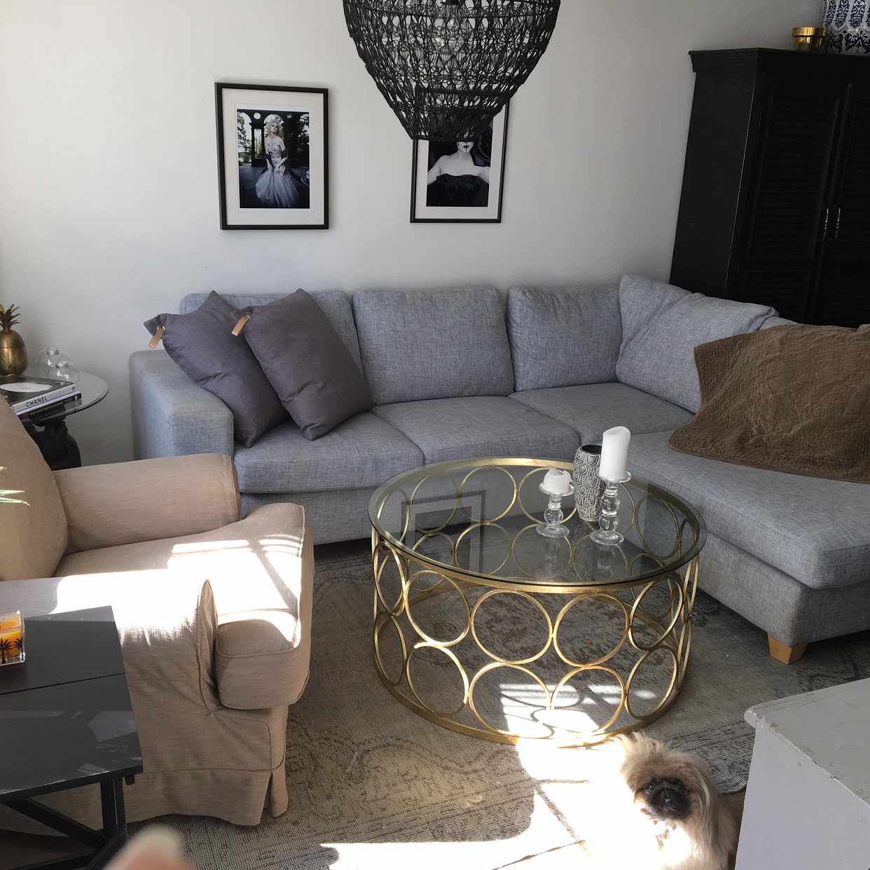 image of Soffa med divandel - Lidingö