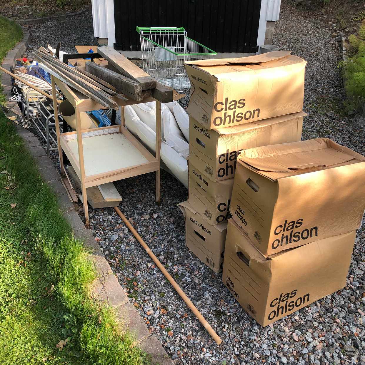 image of Garage rensning - Tyresö