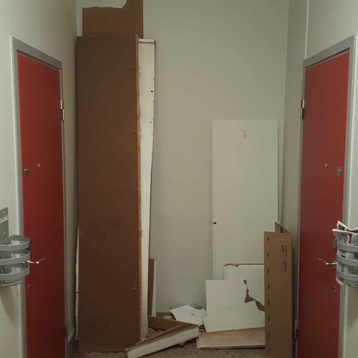 image of Garderob som tagits bort - Solna