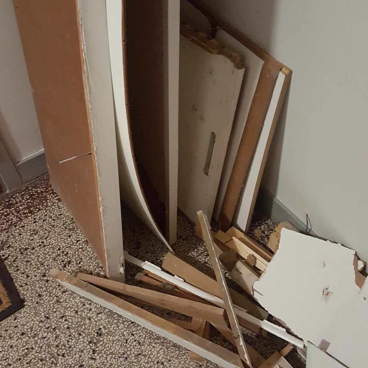 image of Garderob som tagits bort - Solna