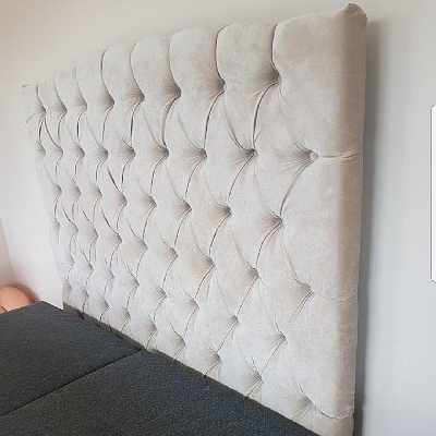 image of 2 sängbord & 1 sänggavel - 