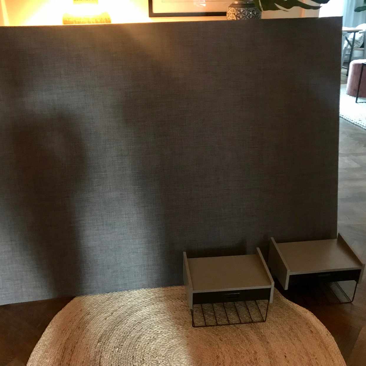 image of Sänggavel + 2 vägghyllor - 