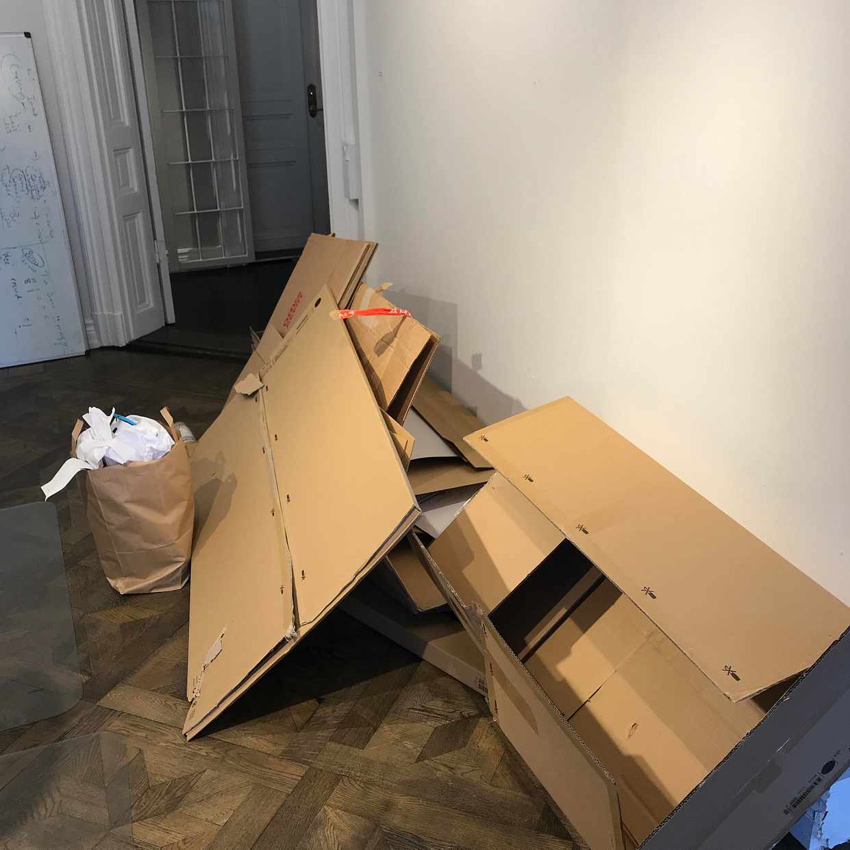 image of Cardboard, plastic - Stockholm City
