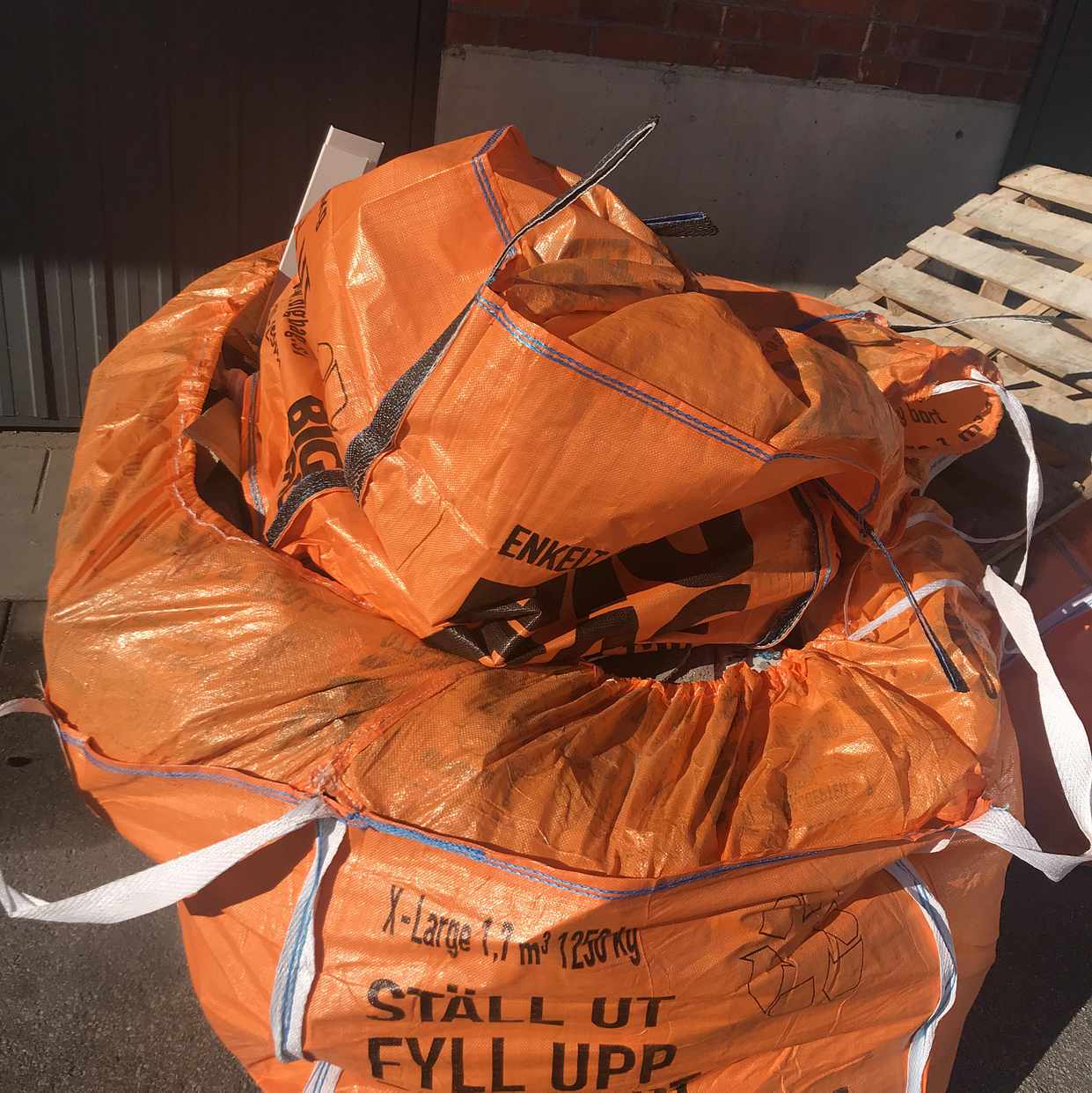 image of 3 st Big Bag ,2 pallar - Danderyd
