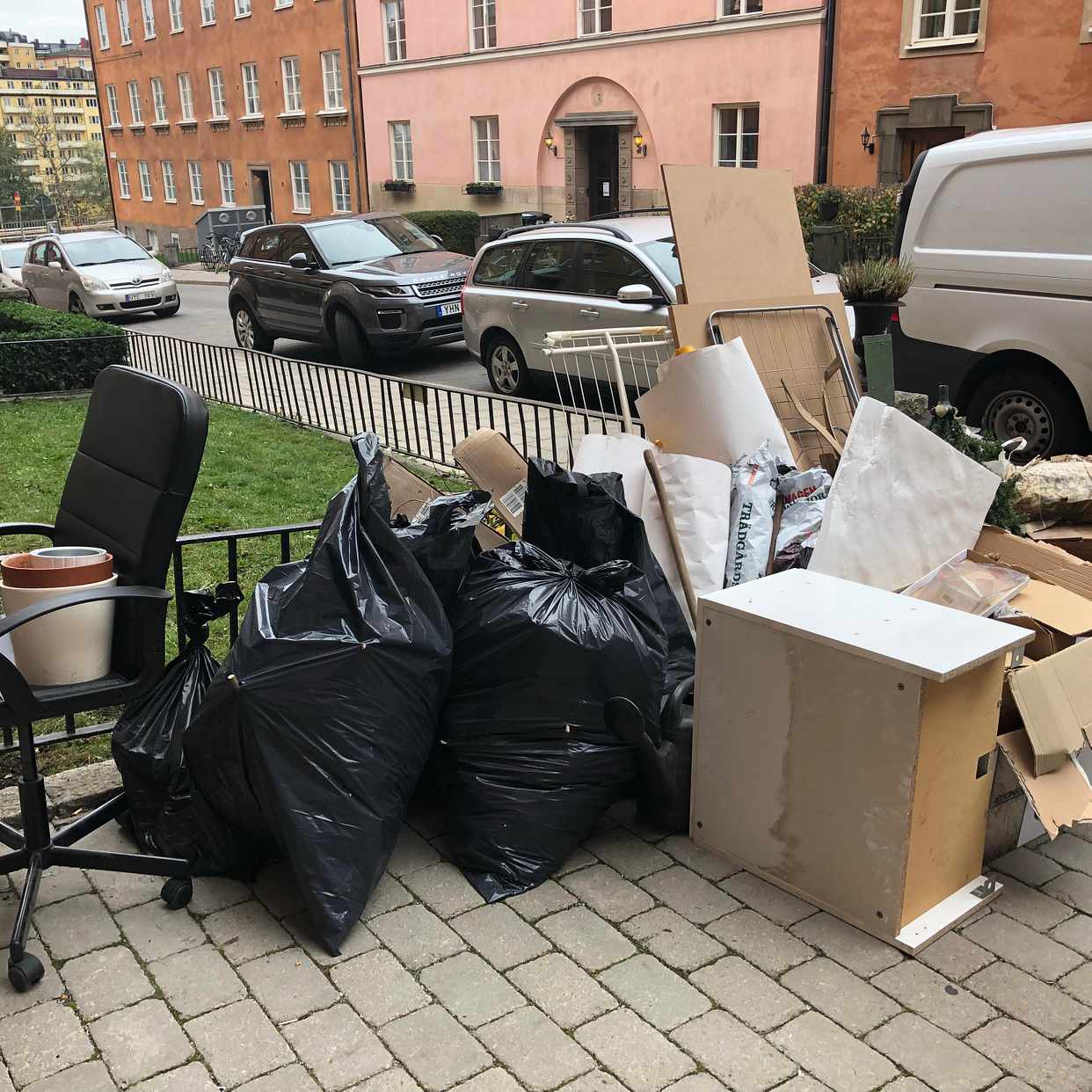 image of Blandat avfall/skräp - Stockholms Stad