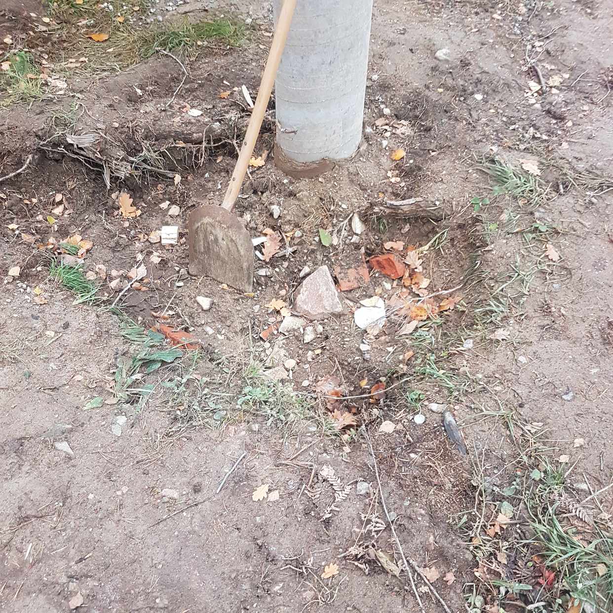 image of Fylla igen plinthål - Norrtälje