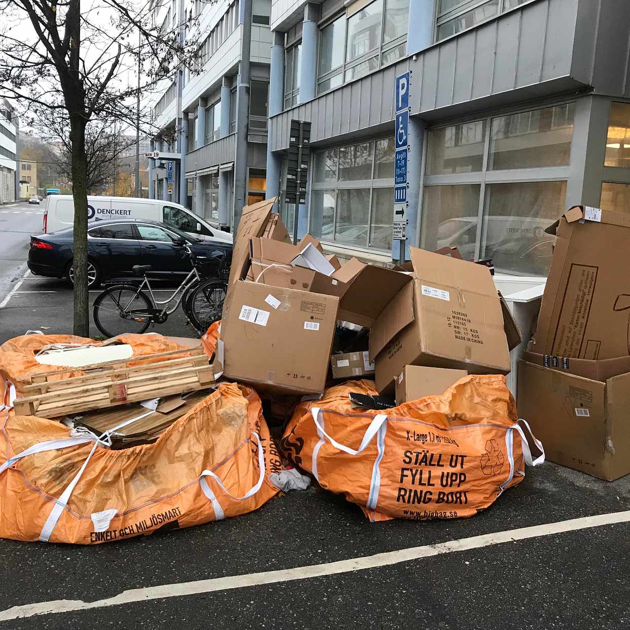 image of Diverse skräp - Stockholm