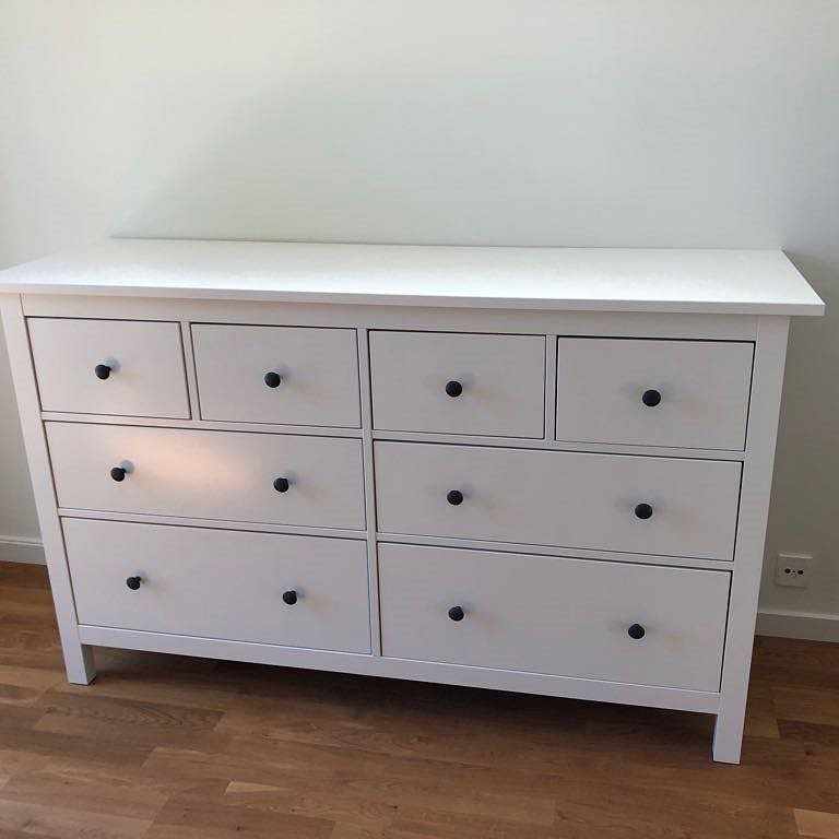 image of Hemnes byrå 8 lådor 40kg - 