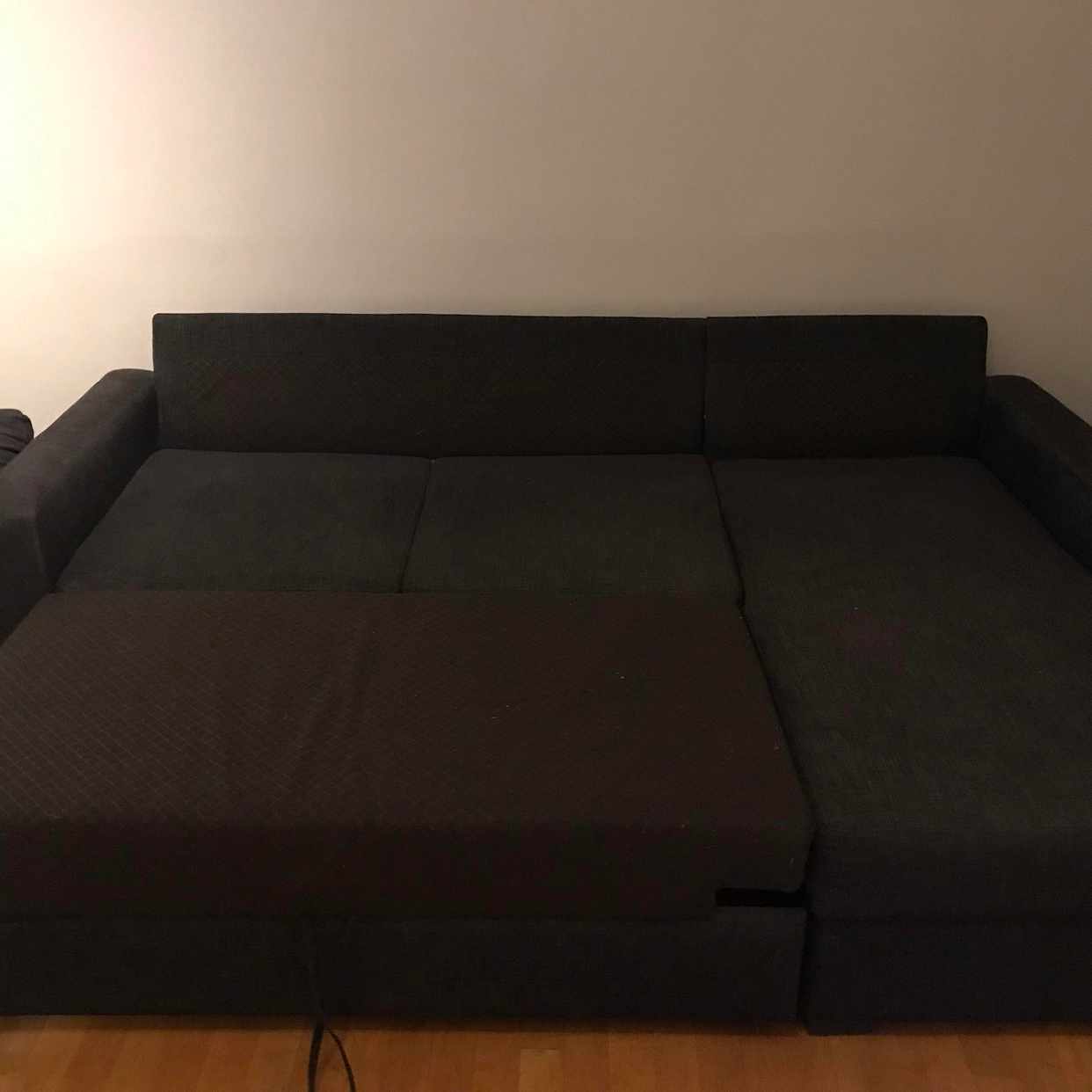 image of Bäddsoffa + 2 madrasser - Hägersten