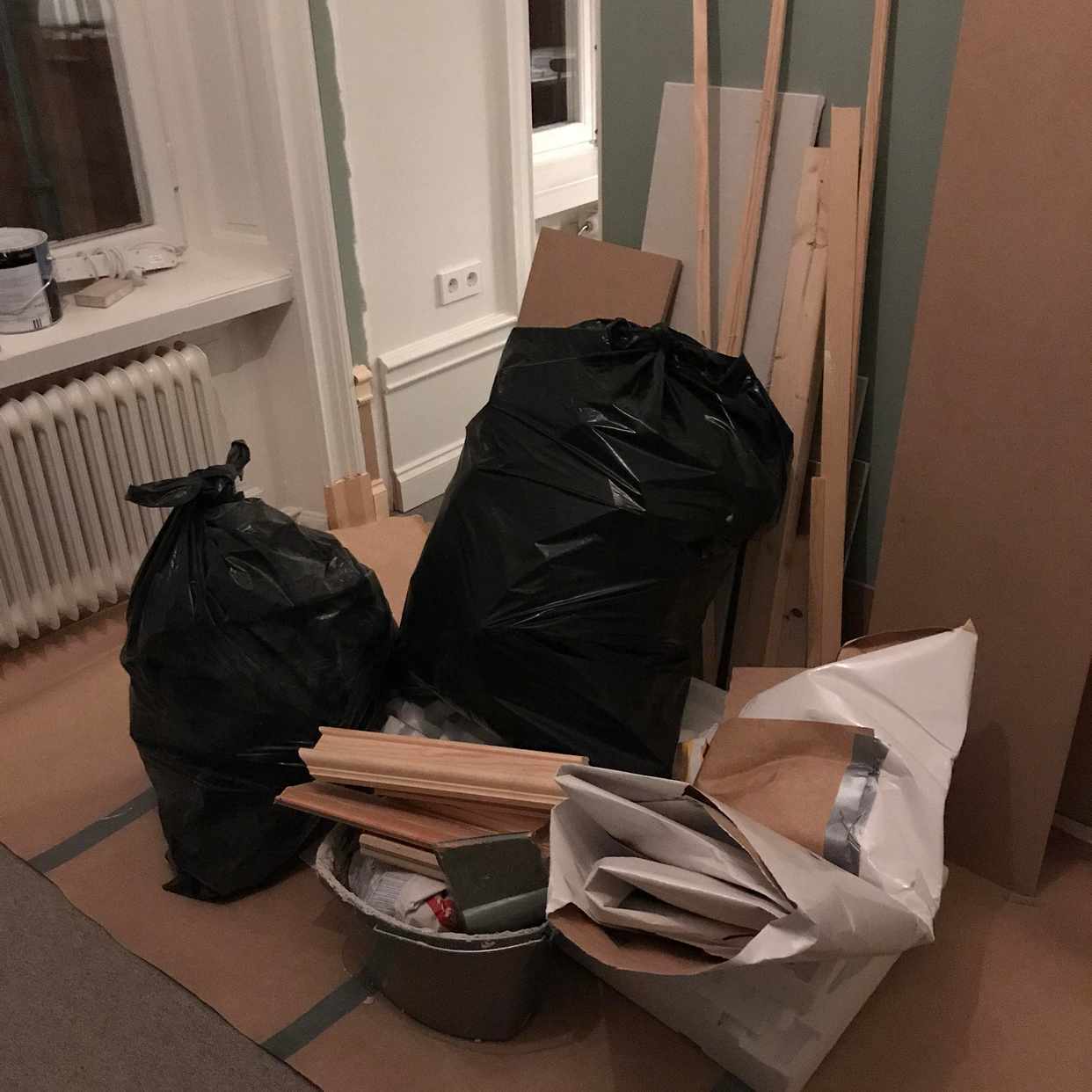 image of Gips, trä frigolit - Stockholm