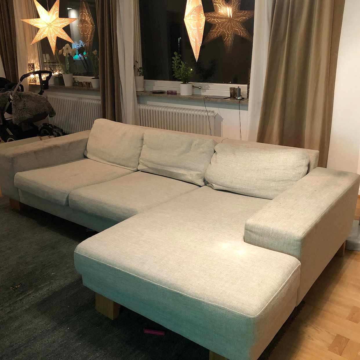 image of Beige soffa från Mio - Stocksund