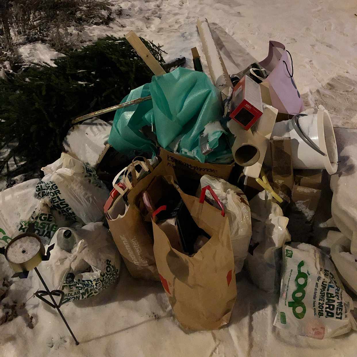 julgran älta Kartong, matta, julgran,   Älta   Tiptapp