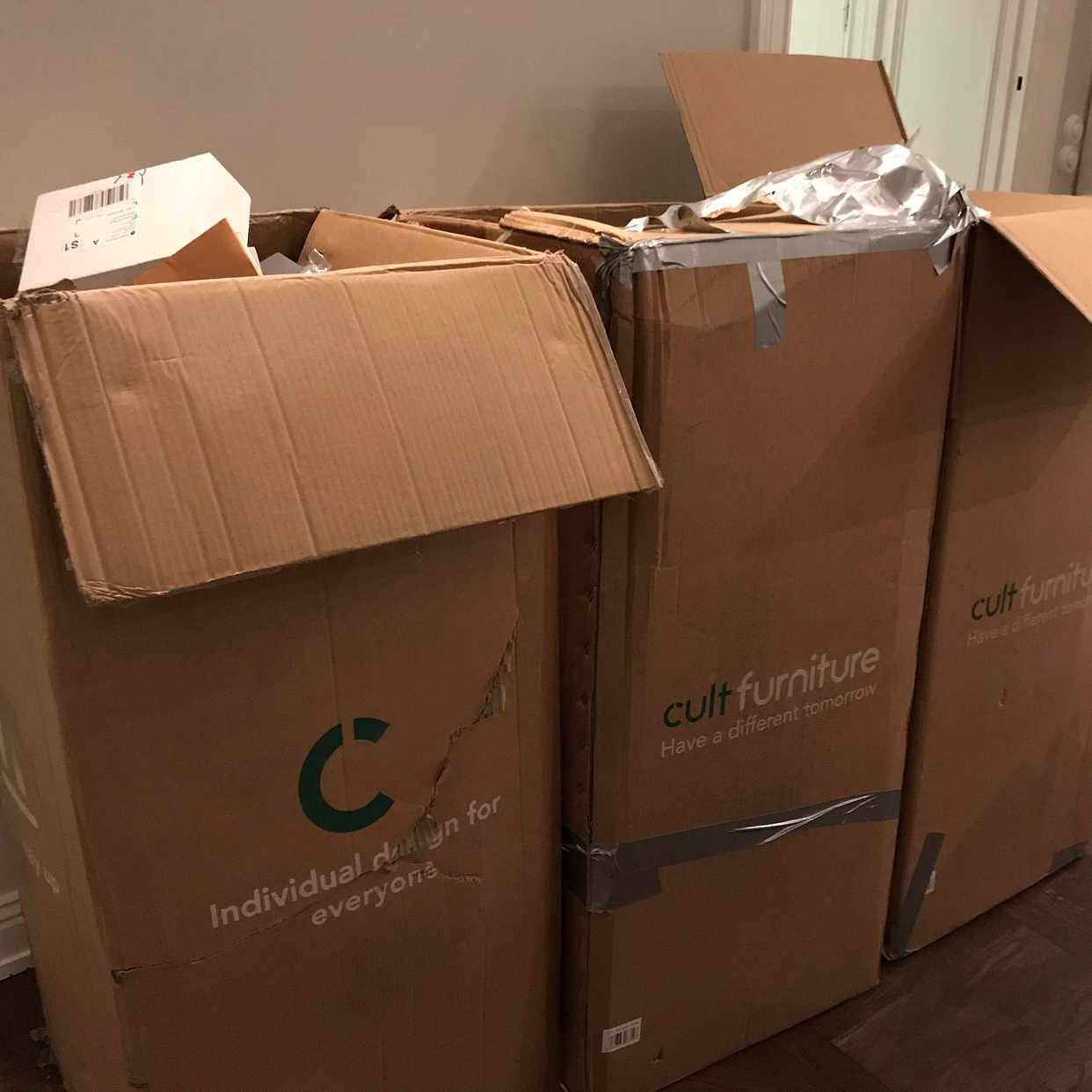 image of Three cartons - Stockholm City
