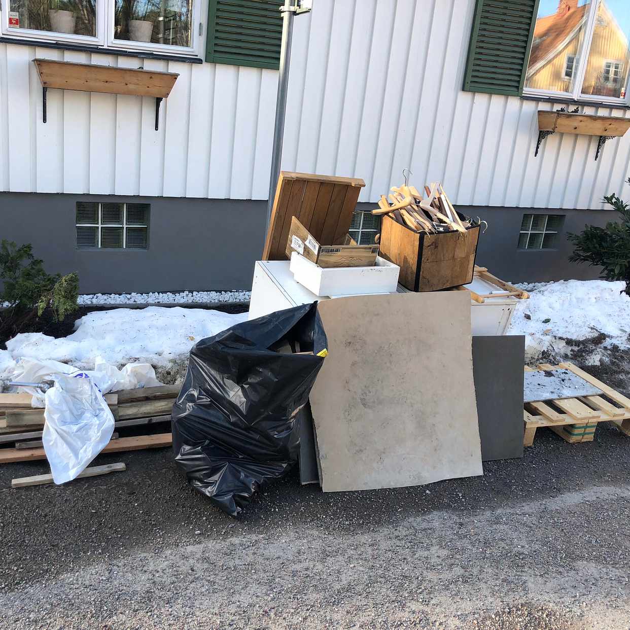 image of Ett flak med återvinning - Skarpnäck