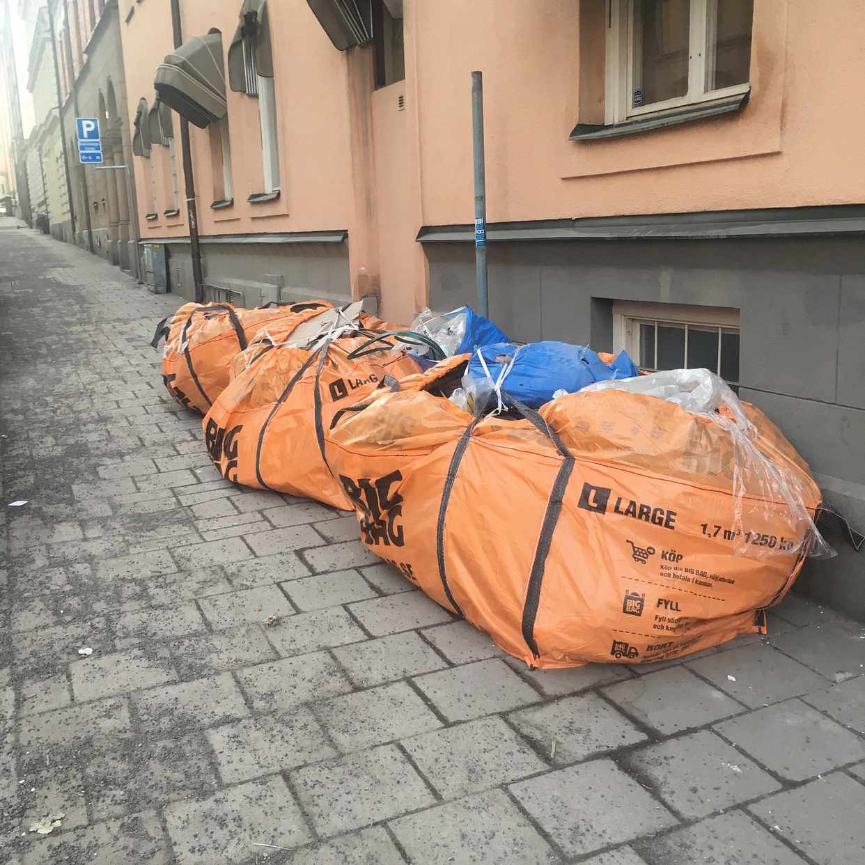 image of 3 big bag och påse - Stockholm