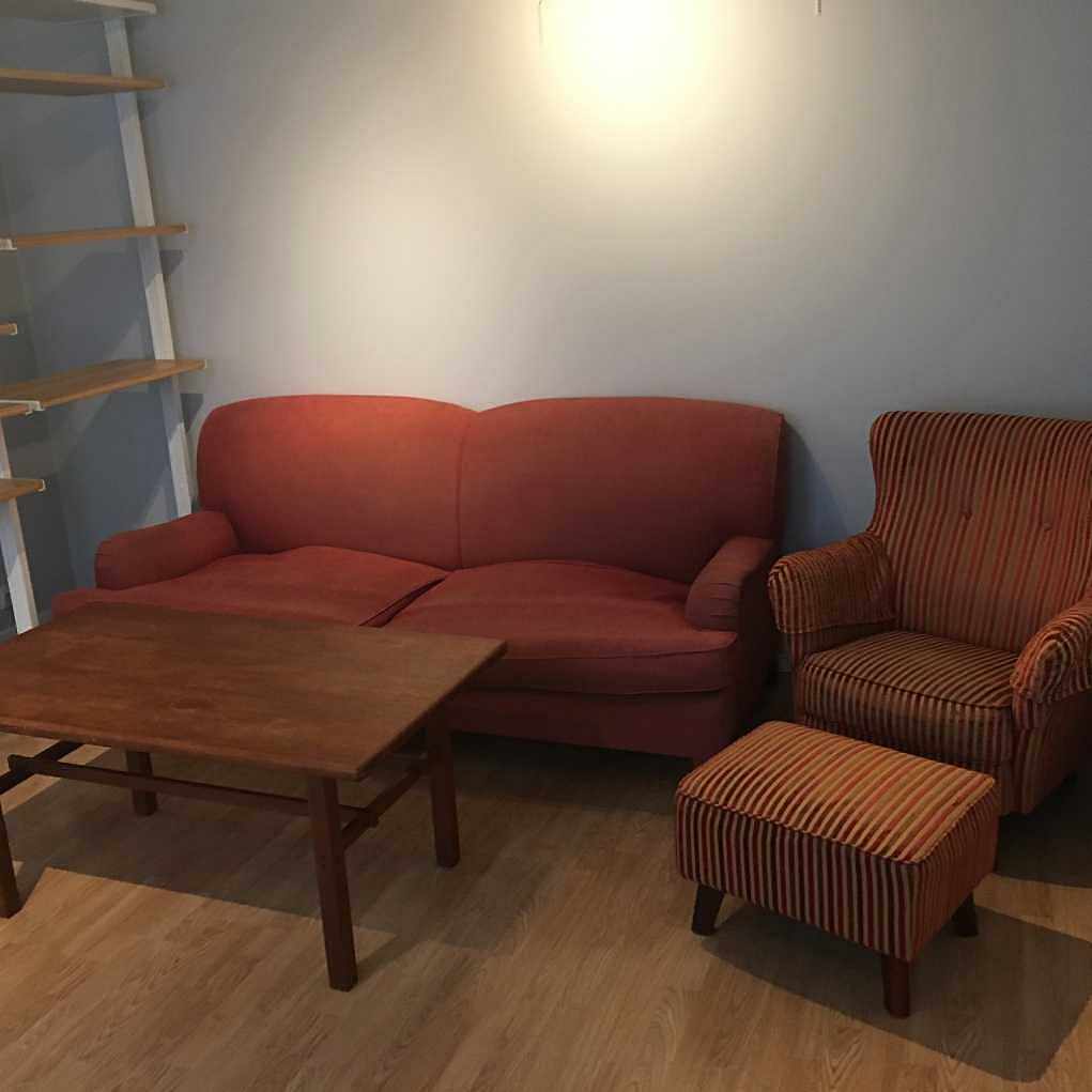image of Soffa, fåtölj och fotpall - Kista