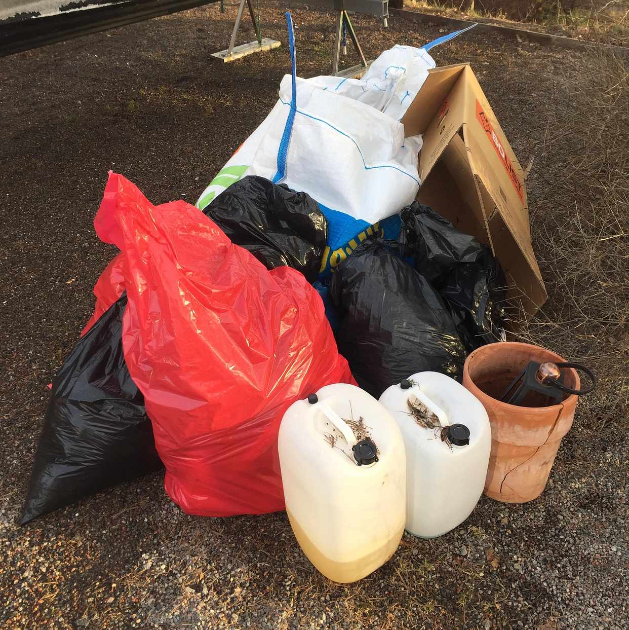 image of Buskar,bigbag + säckar - Gustavsberg