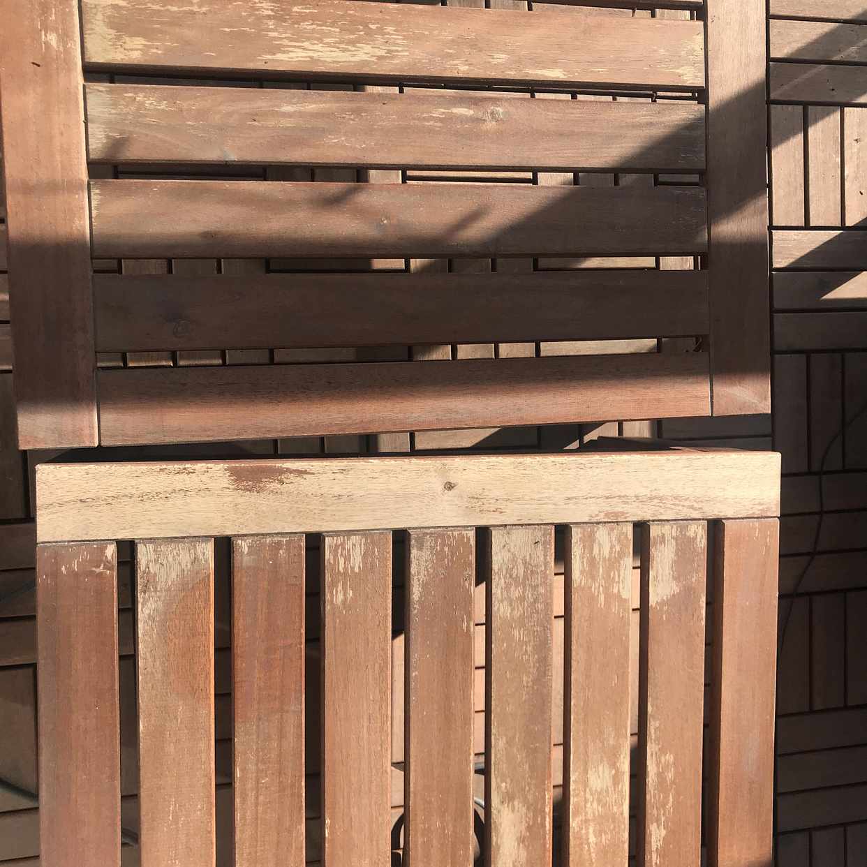 image of 2 Ikea Äpplarö bord/pall - Stockholms Stad