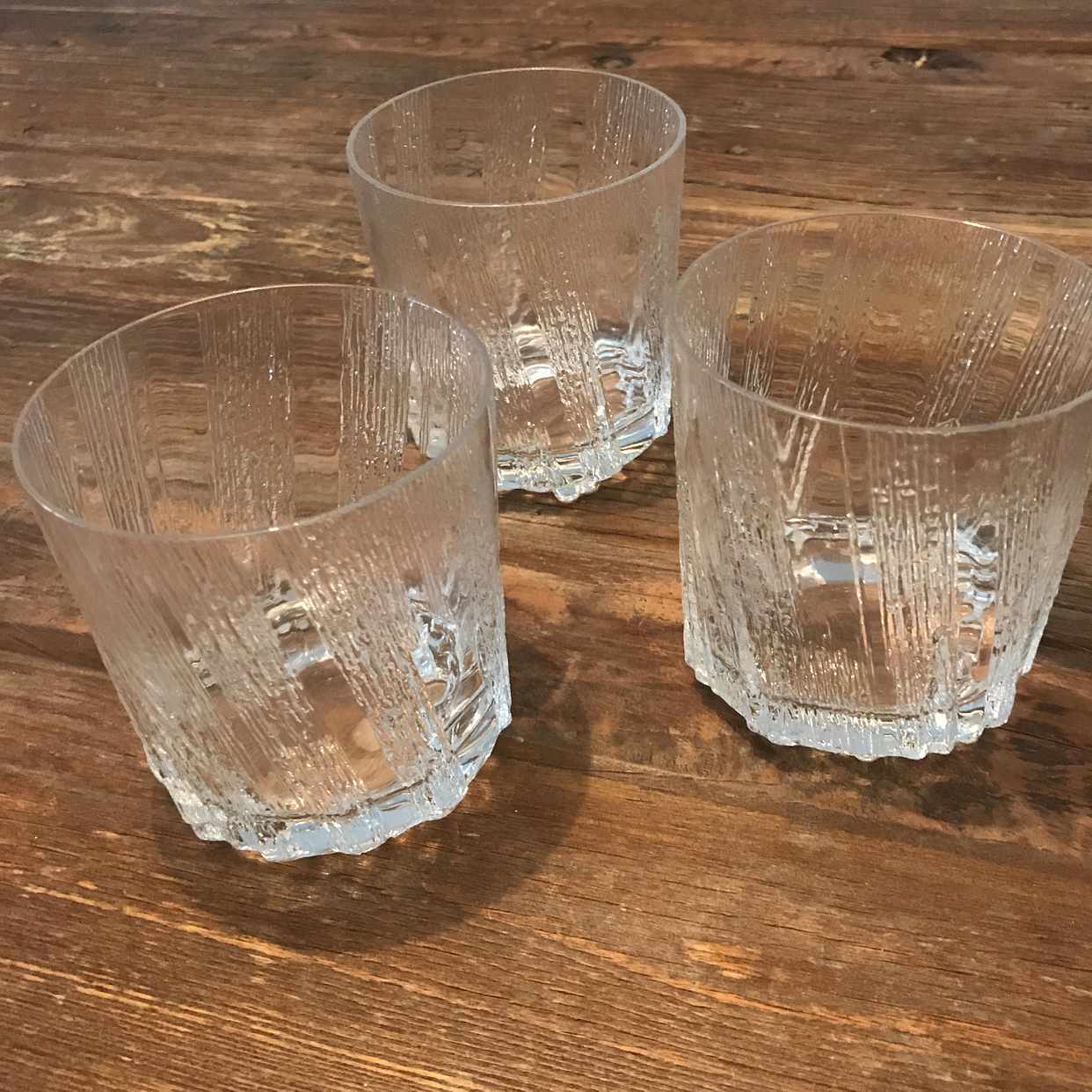 image of 3 Whiskeyglas från Iitala - Stockholms Stad