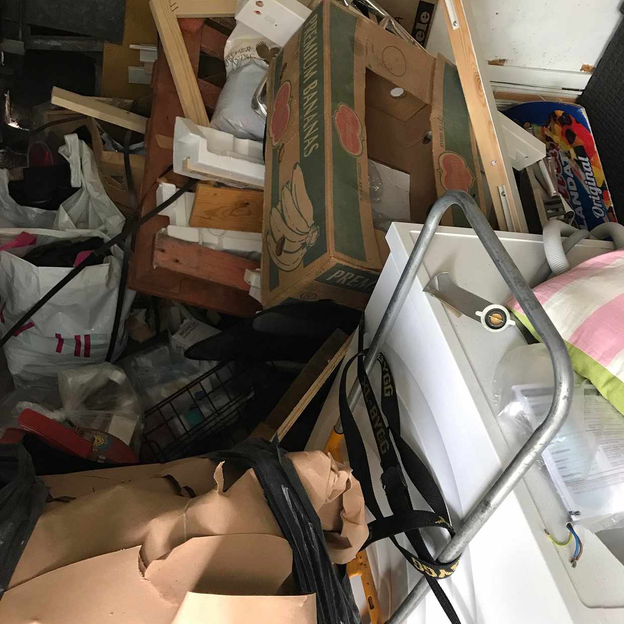 image of Tvättmaskin emballage gra - Sköndal