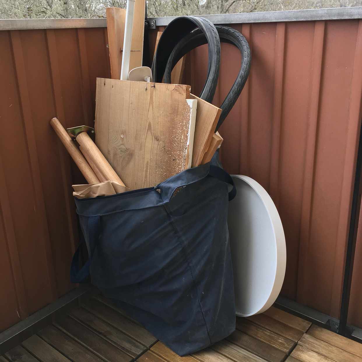 image of Blandat trä och plast - Nacka