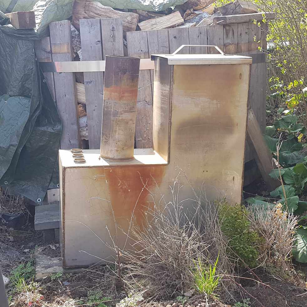 image of Vedeldad kamin till tunna - Österskär