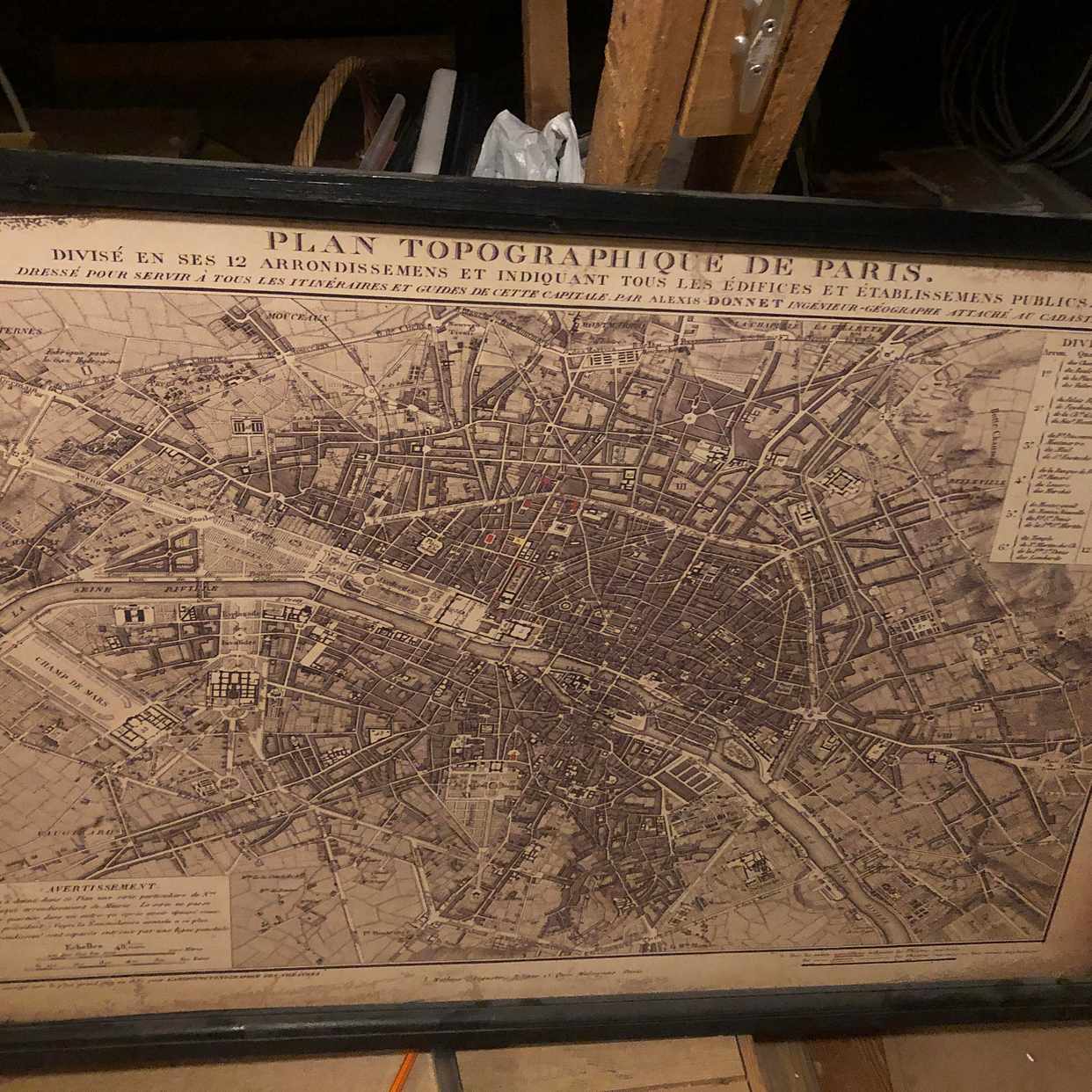 image of Stor Tavla med Paris - Spånga